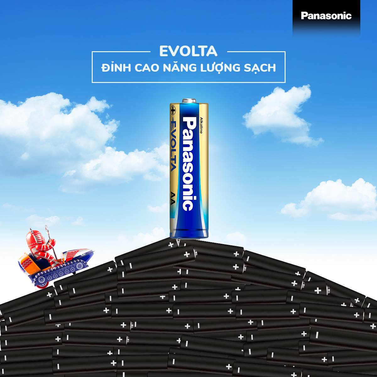 Pin AAA Panasonic Evolta LR03EG-2B Vỉ 2 Viên - Ảnh 5