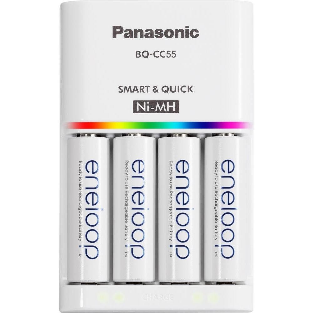 Bộ Sạc Pin Panasonic Eneloop BQ-CC55 - Ảnh 6
