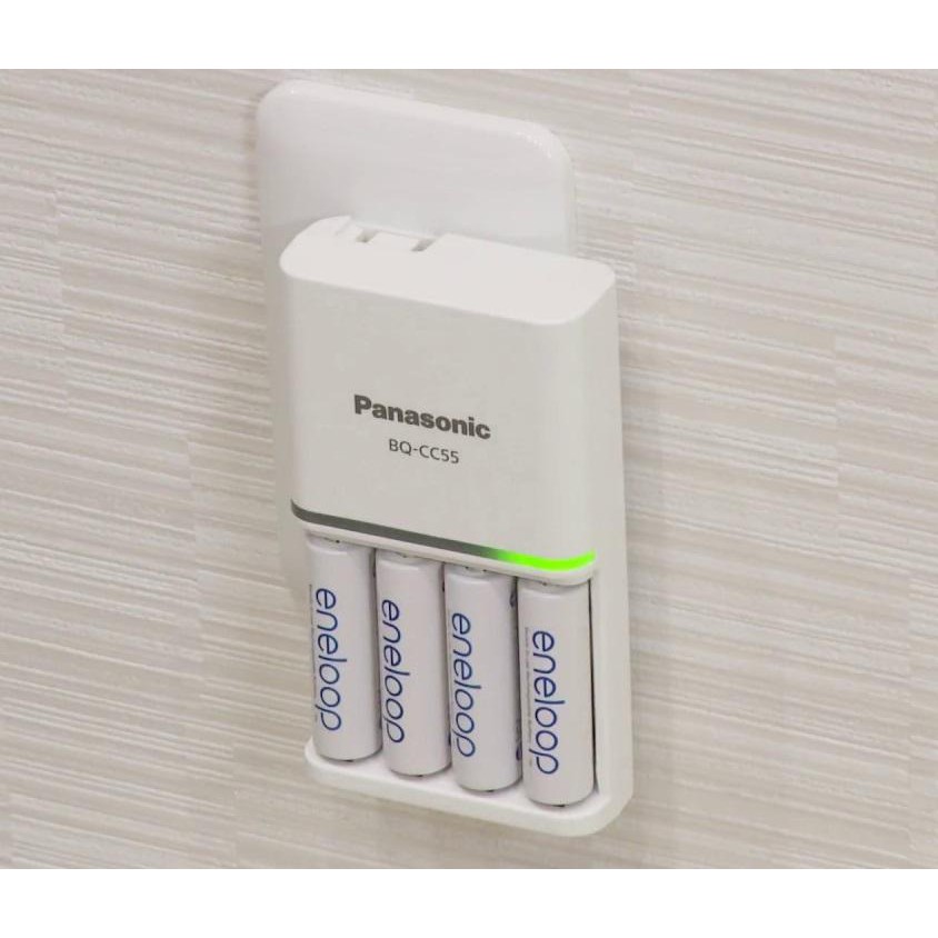 Bộ Sạc Pin Panasonic Eneloop BQ-CC55 - Ảnh 7