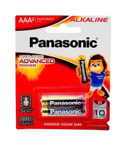 Pin Tiểu Panasonic alkaline AAA LR03T-2B Vỉ 2 Viên