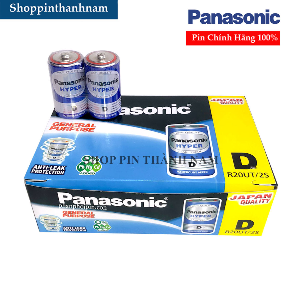 Pin Đại Panasonic Hyper R20UT-2S Vỉ 2 Viên - Ảnh 4