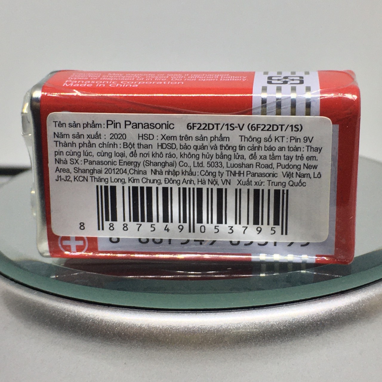 Pin 9V Panasonic Hitop 6F22DT Vỉ 1 Viên - Ảnh 3