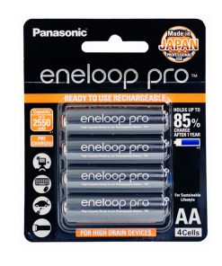Pin Eneloop Pro 2550mAh Vỉ 4 Viên