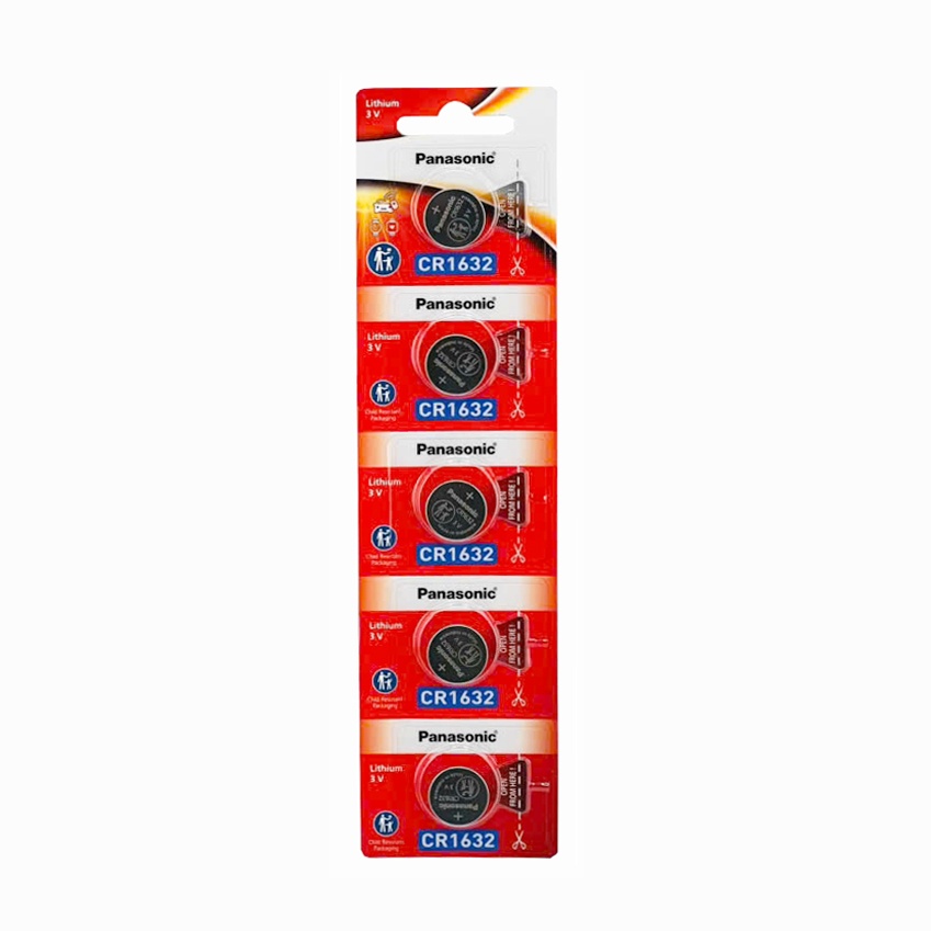 Pin CR1632 Panasonic Lithium Vỉ 5 Viên