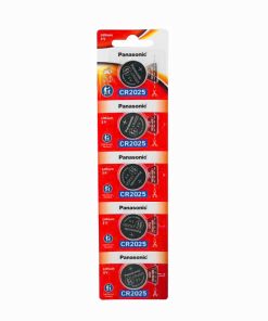 Pin CR2025 Panasonic Lithium Vỉ 5 Viên