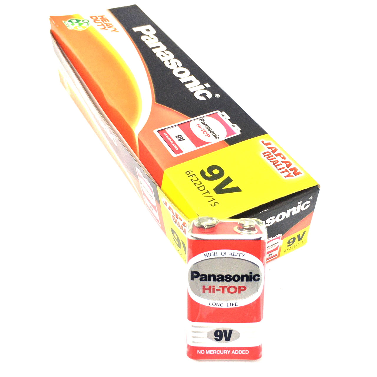 Pin 9V Panasonic Hitop 6F22DT Vỉ 1 Viên