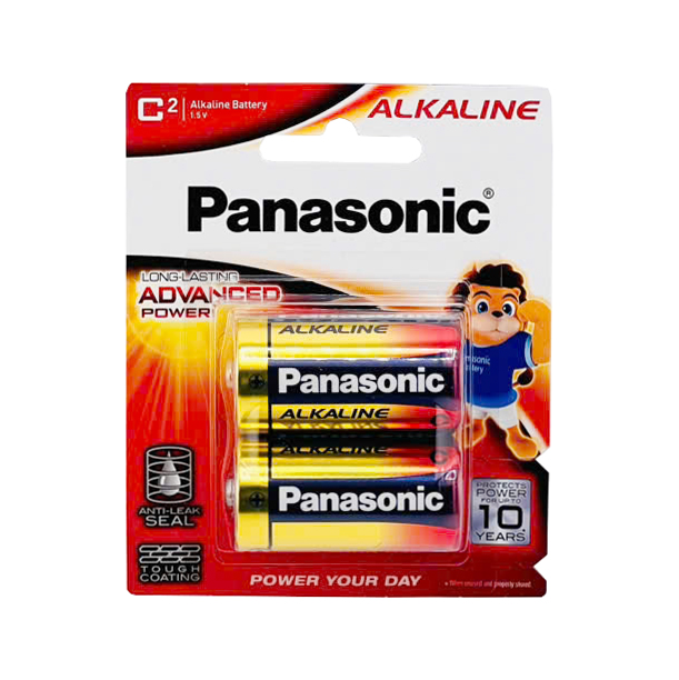 Pin Trung Panasonic Alkaline LR14T-2B Vỉ 2 Viên - Ảnh 3