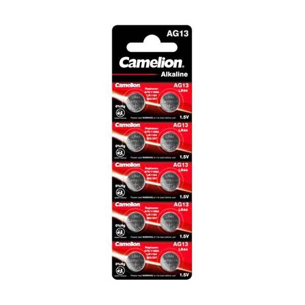 Pin AG13 Camelion LR44 A76 Vỉ 10 Viên