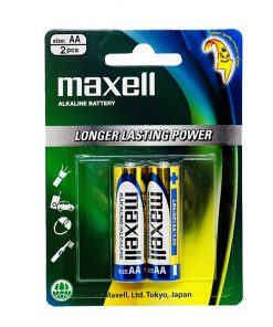 Pin AA Maxell alkaline Vỉ 2 Viên Chính Hãng