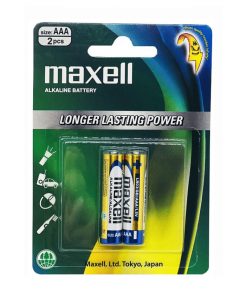 Pin AAA Maxell alkaline Vỉ 2 Viên Chính Hãng