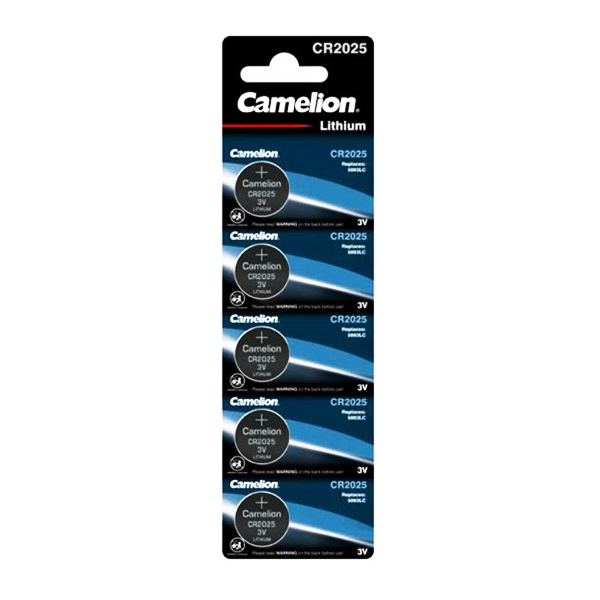 Pin CR2025 Camelion Lithium Vỉ 5 Viên