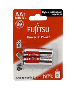 Pin AA Fujitsu alkaline LR6 Vỉ 2 Viên