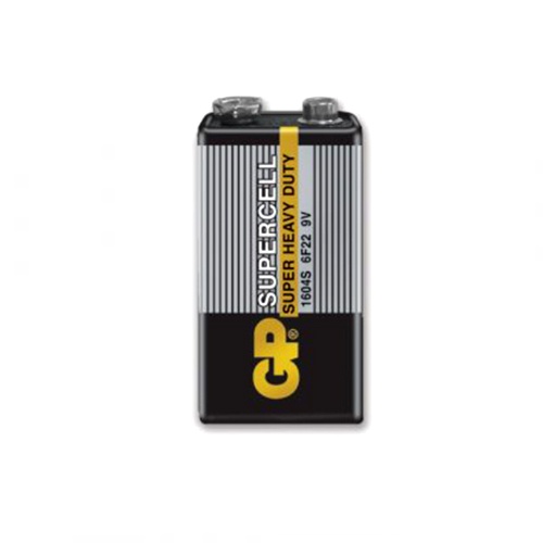 Pin 9V GP supercell 6F22 Vỉ 1 Viên