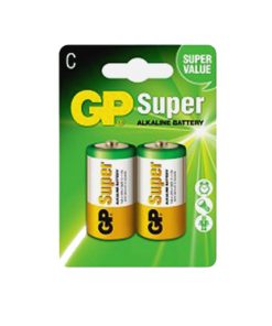 Pin Trung GP super alkaline LR14 Vỉ 2 Viên