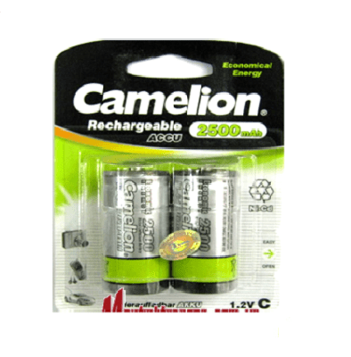 Pin Trung sạc Camelion 2500mAh Vỉ 2 Viên