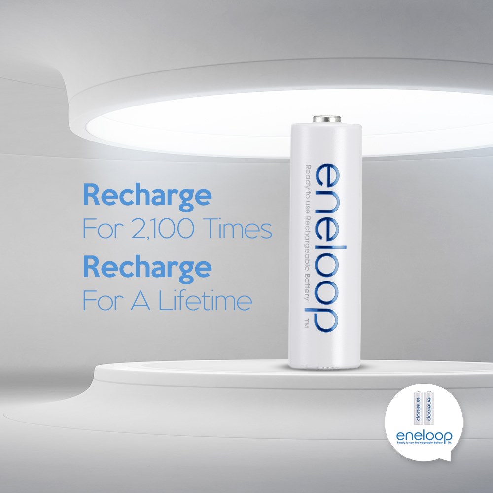 Pin Sạc Eneloop 2000mAh Chính Hãng - Ảnh 3