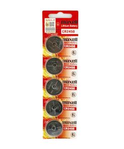 Pin CR2450 Maxell Lithium 3 Volt Vỉ 5 Viên