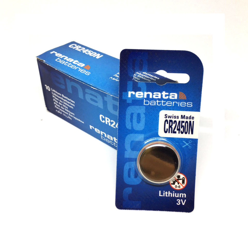 Pin CR2450N Renata Lithium 3V Vỉ 1 Viên
