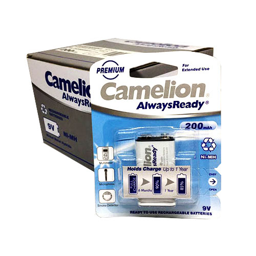 Pin Sạc 9V Camelion 200 mAh Vỉ 1 Viên