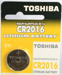 Pin CR2016 Toshiba Lithium 3 Volt - Ảnh 2