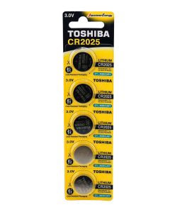 Pin CR2025 Toshiba Lithium Vỉ 5 Viên