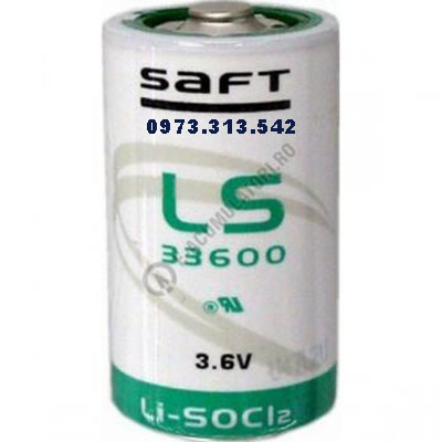 Pin LS33600 SAFT lithium 3,6V - Ảnh 2