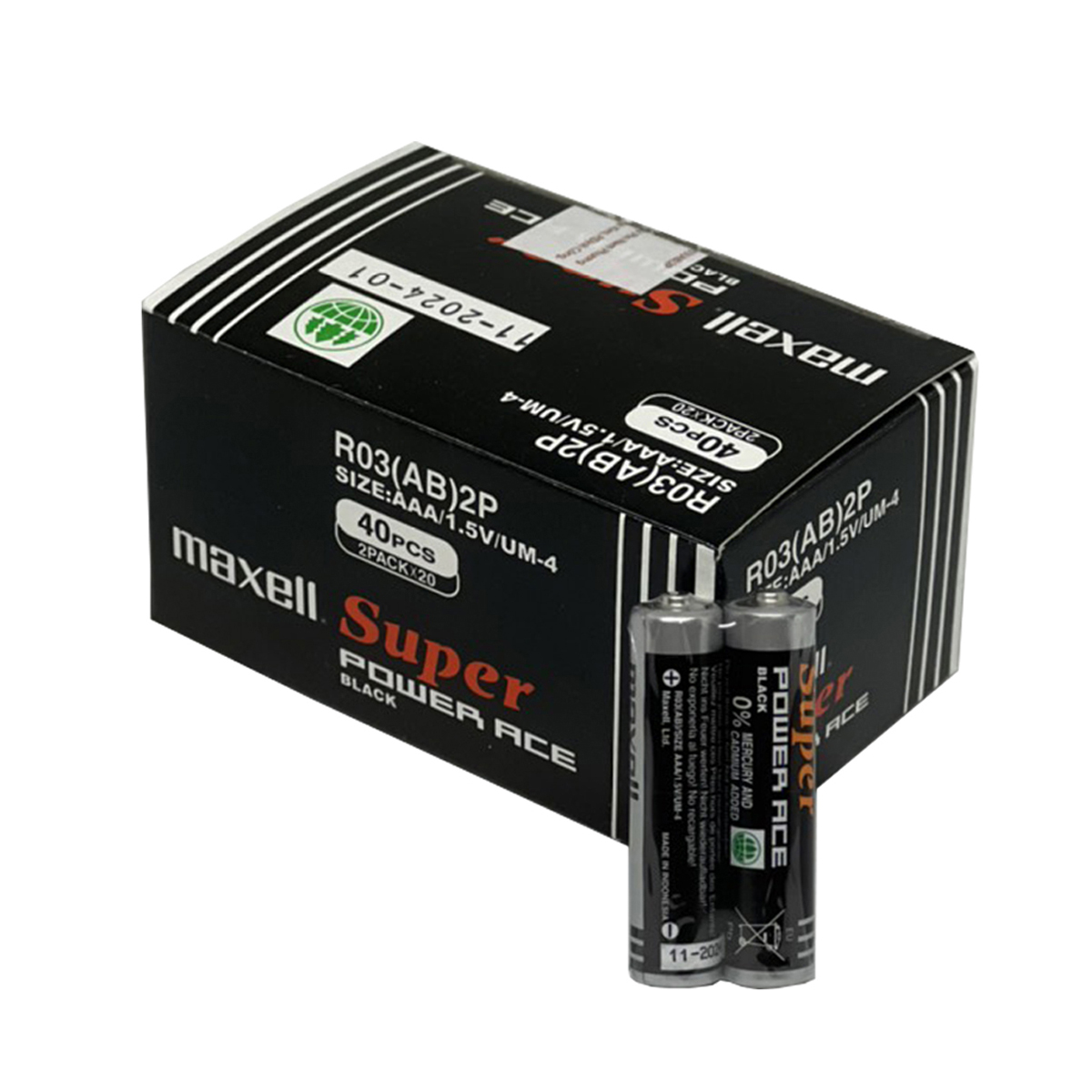 Pin AAA Maxell Super Power Ace R03P - Ảnh 2