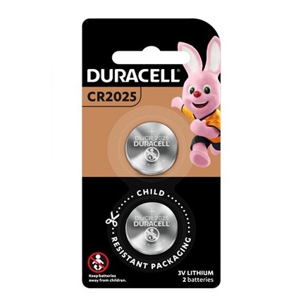 Pin CR2025 Duracell Vỉ 2 Viên Chính Hãng