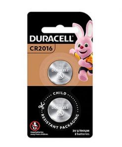 Pin CR2016 Duracell Vỉ 2 Viên Chính Hãng