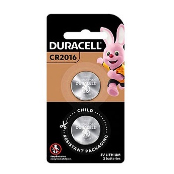 Pin CR2016 Duracell Vỉ 2 Viên Chính Hãng