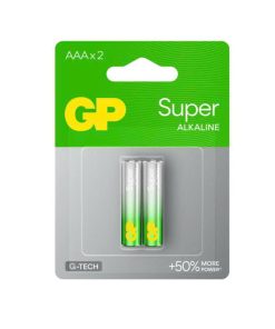 Pin AAA GP super alkaline LR03 Vỉ 2 Viên Chính Hãng