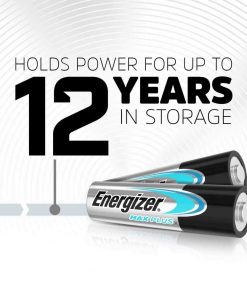 Thời gian bảo quan pin 3A Energizer max plus EP92-BP2 lên đến 12 năm