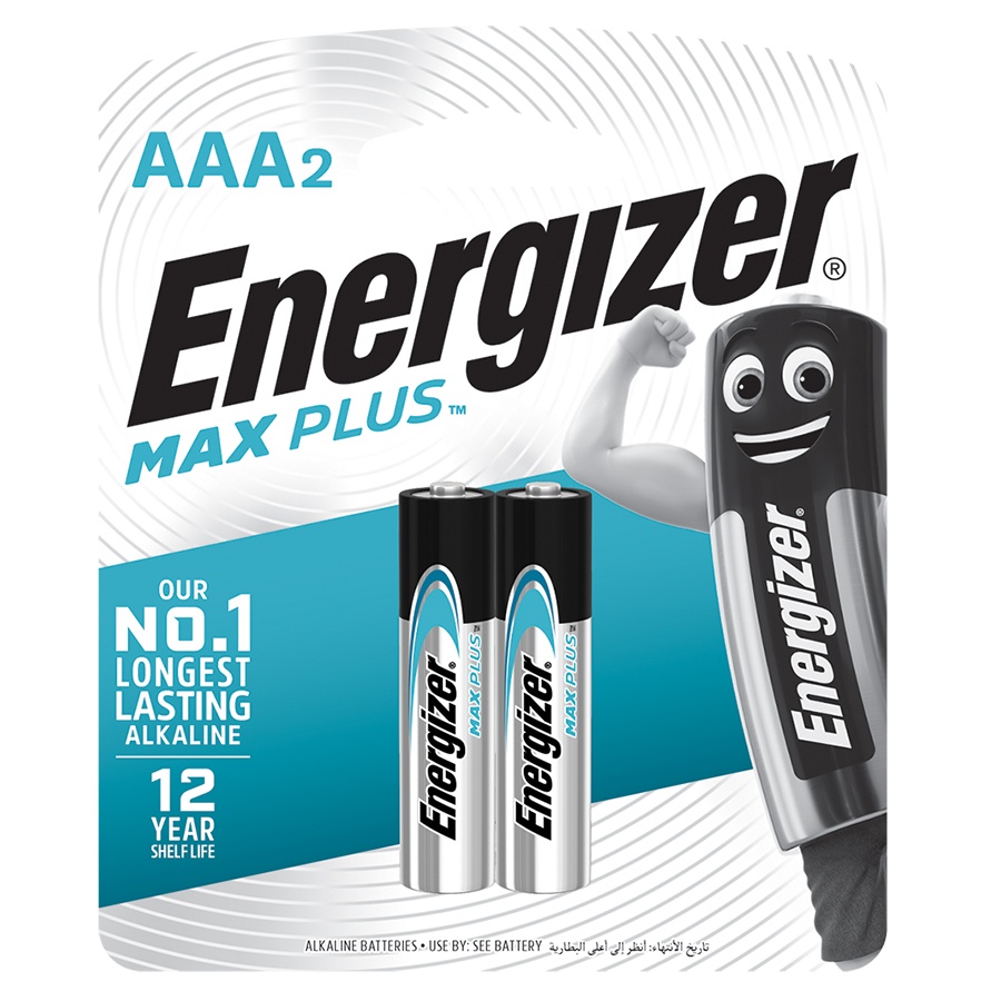 Pin Energizer Max Plus AAA EP92 - BP2 ( Vỉ 2 Viên ) Chính Hãng - Ảnh 2