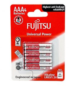 Pin AAA Fujitsu alkaline LR03 Vỉ 4 Viên Chính Hãng