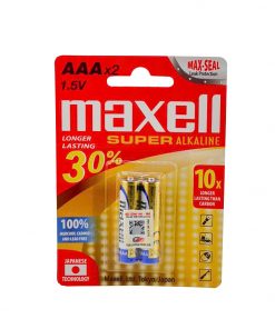 Pin AAA Maxell super alkaline Vỉ 2 Viên Chính Hãng