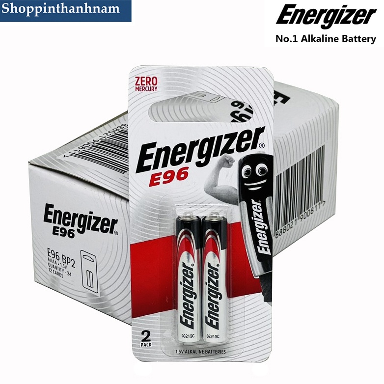 Pin AAAA Energizer ( Pin 4A ) E96 Vỉ 2 Viên Chính Hãng - Ảnh 2