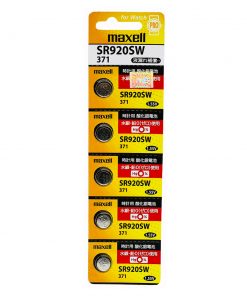 Pin SR920SW Maxell 371 Vỉ 5 Viên