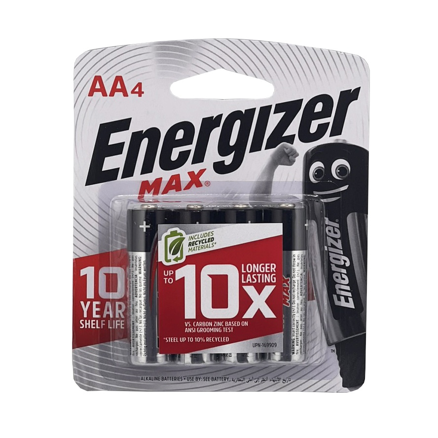 Pin AA Energier max E91 Vỉ 4 Viên