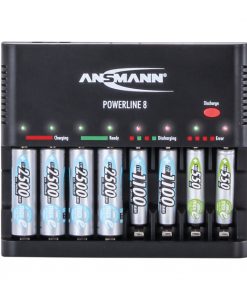 Bộ Sạc Ansmann Powerline 8 Chính Hãng
