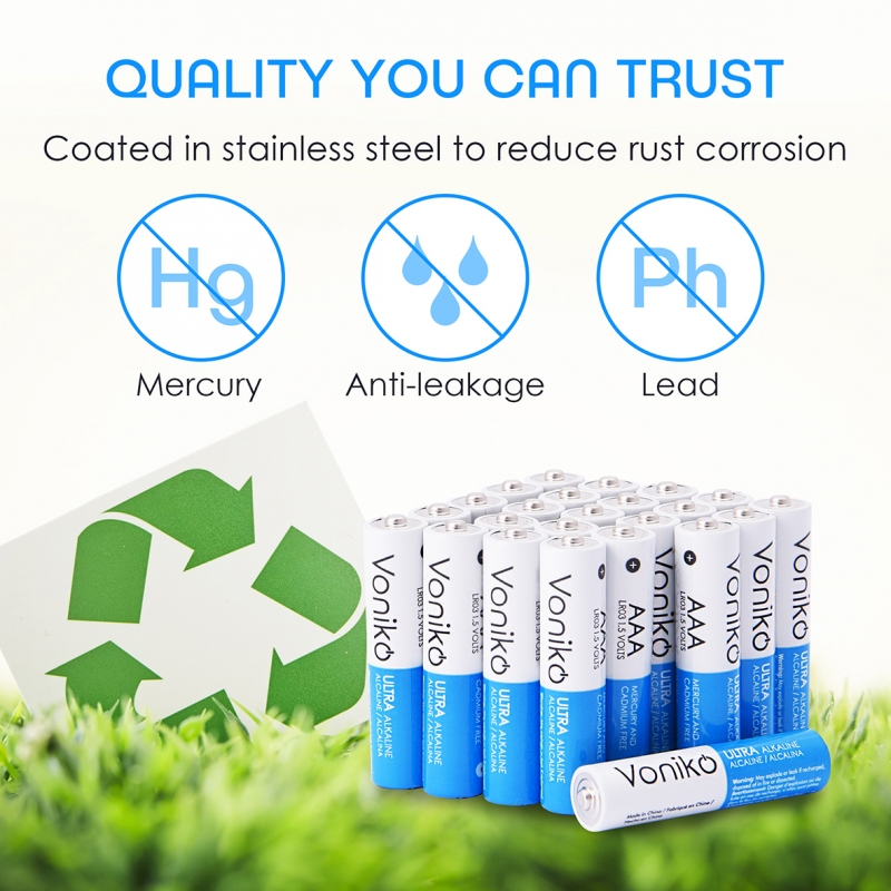 Pin AA Voniko ultra alkaline LR6 Vỉ 2 Viên - Ảnh 2