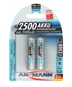Pin Sạc AA Ansmann 2500mAh Vỉ 2 Viên
