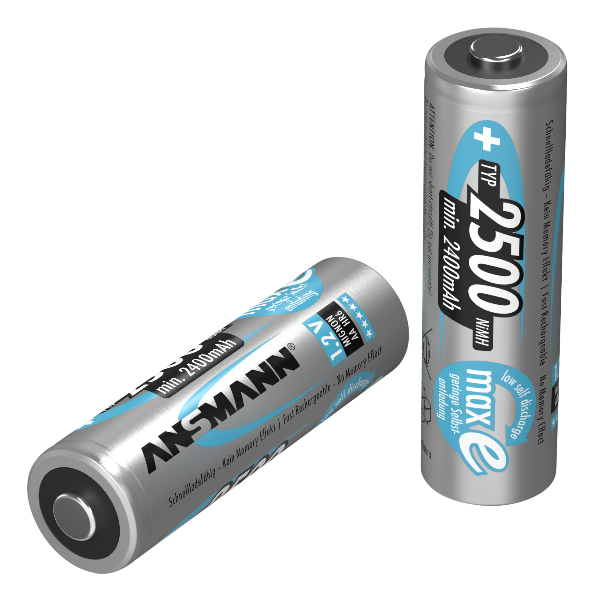 Pin Sạc AA Ansmann 2500mAh Vỉ 2 Viên - Ảnh 4
