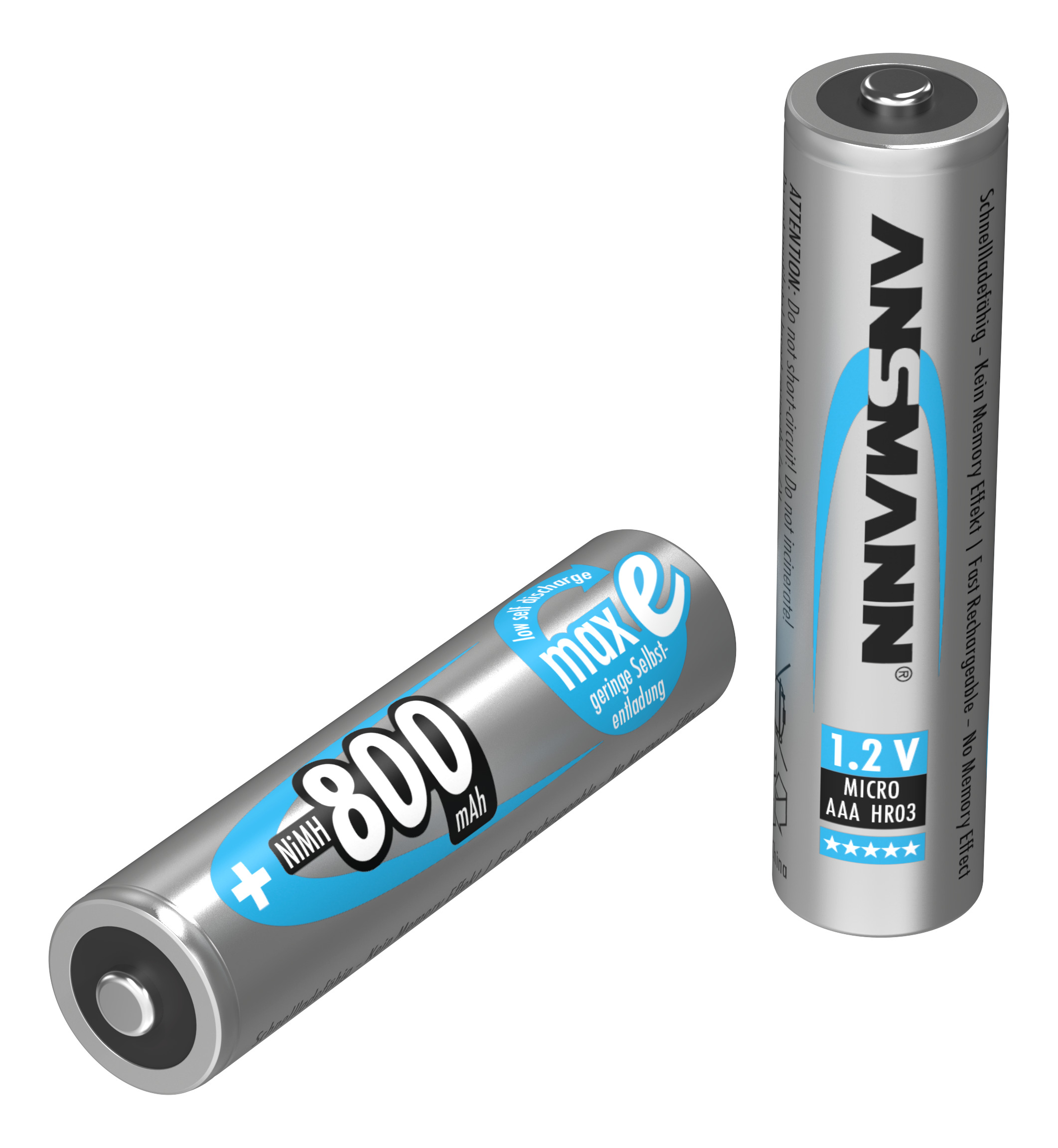 Pin Sạc AAA Ansmann 800mAh Vỉ 2 Viên - Ảnh 5