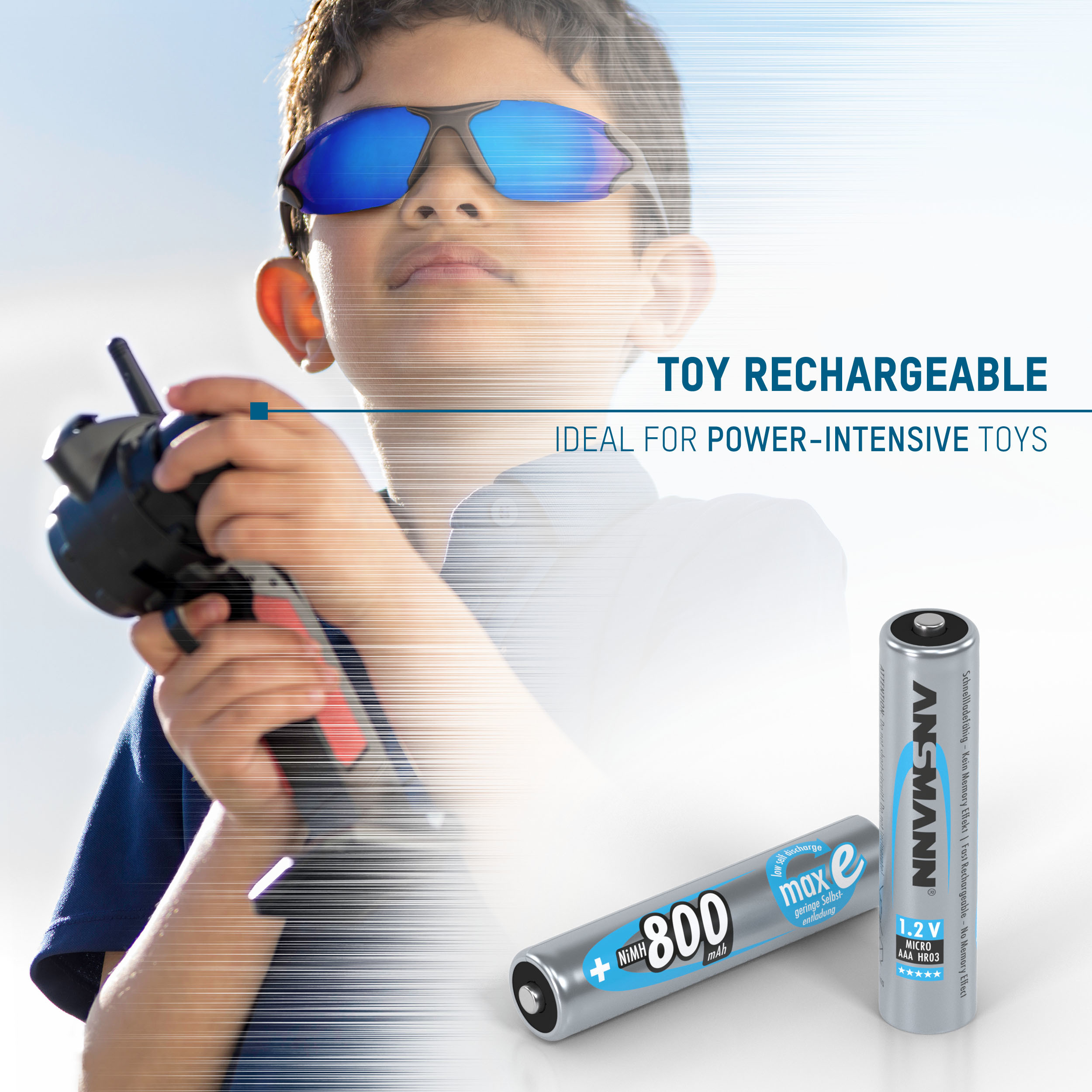 Pin Sạc AAA Ansmann 800mAh Vỉ 2 Viên - Ảnh 4