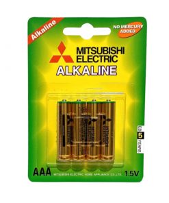 Pin AAA Mitsubishi alkaline LR03 Vỉ 4 Viên