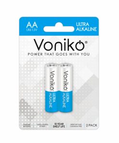 Pin AA Voniko ultra alkaline LR6 Vỉ 2 Viên