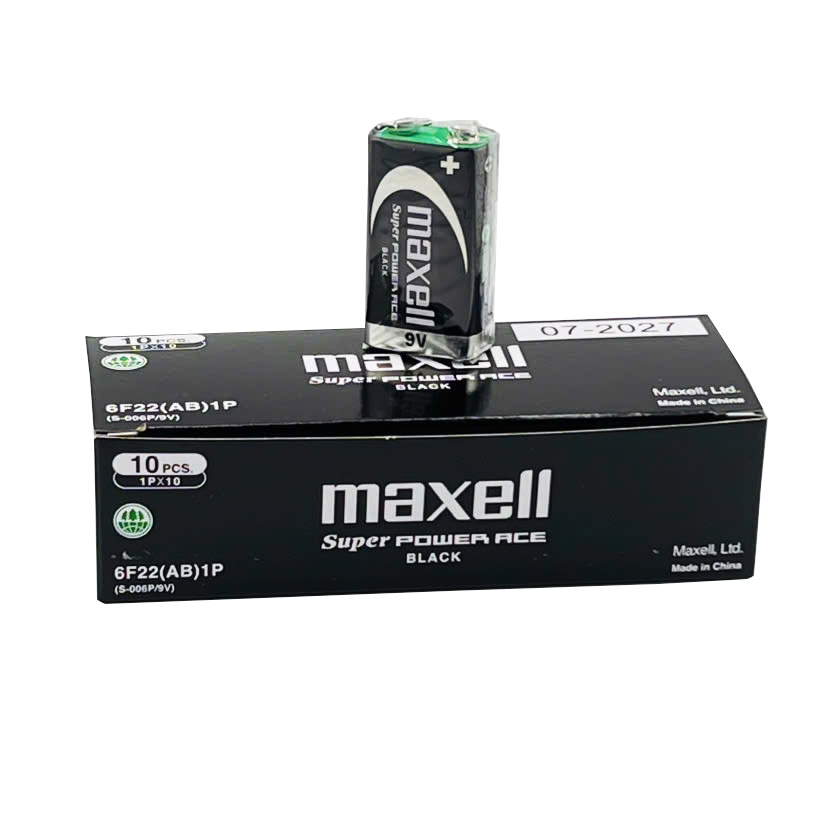 Pin 9V Maxell 6F22 Vỉ 1 Viên Chính Hãng - Ảnh 4