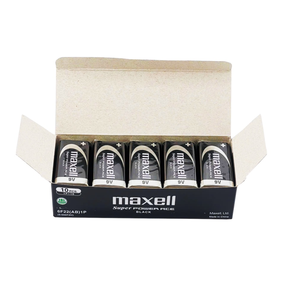 Pin 9V Maxell 6F22 Vỉ 1 Viên Chính Hãng - Ảnh 2