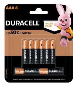 Pin AAA Duracell Coppertop Vỉ 8 Viên Chính Hãng