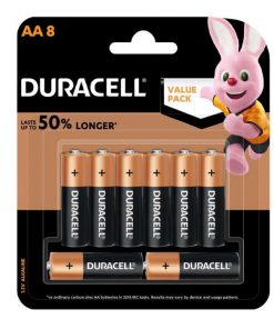 Pin AA Duracell Coppertop Vỉ 8 Viên Chính Hãng